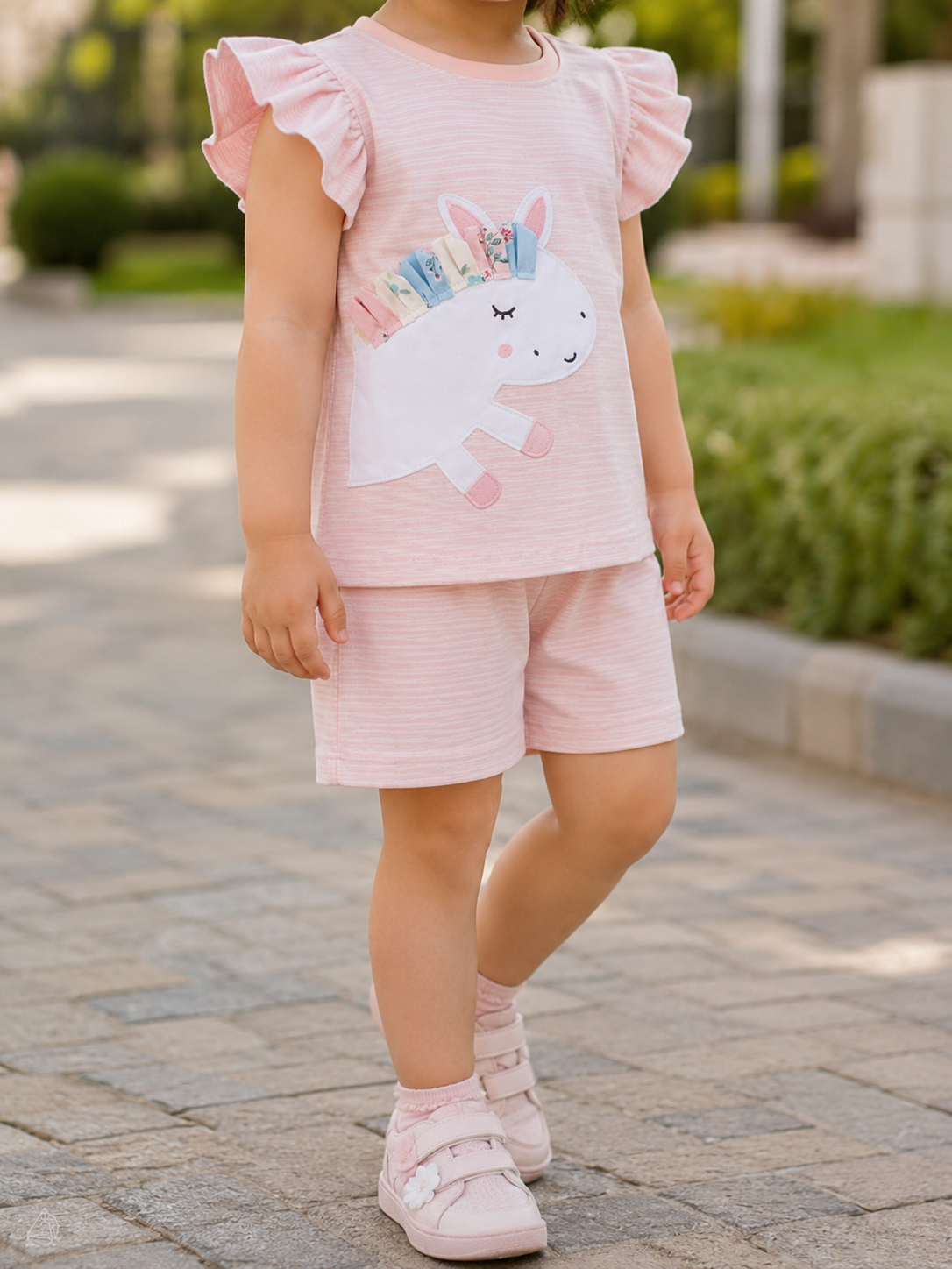 Rainbow Unicorn Frill Set